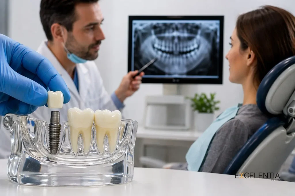 Implantes Dentales Unitarios en Ciudad Lineal Clinica Dental Excelentia