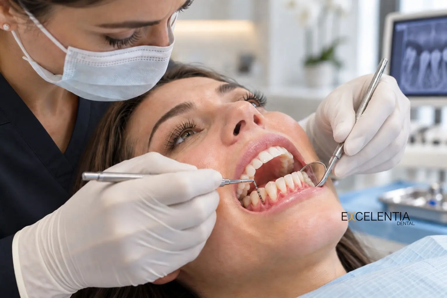 Dientes movidos cirugía periodontal en Ciudad Lineal (Madrid)